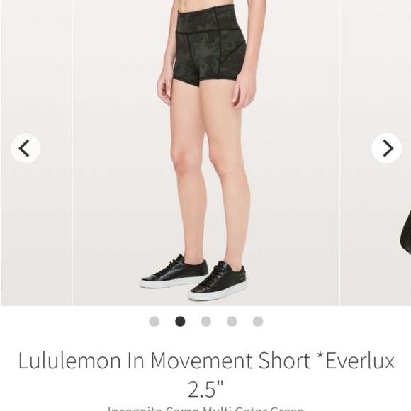 Lululemon In Movement Shorts - Picture 6 of 6